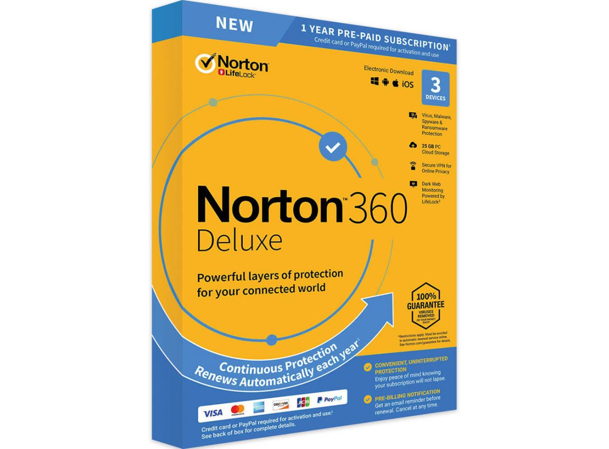 Antivirüs & Güvenlik Norton Norton 360 Deluxe
